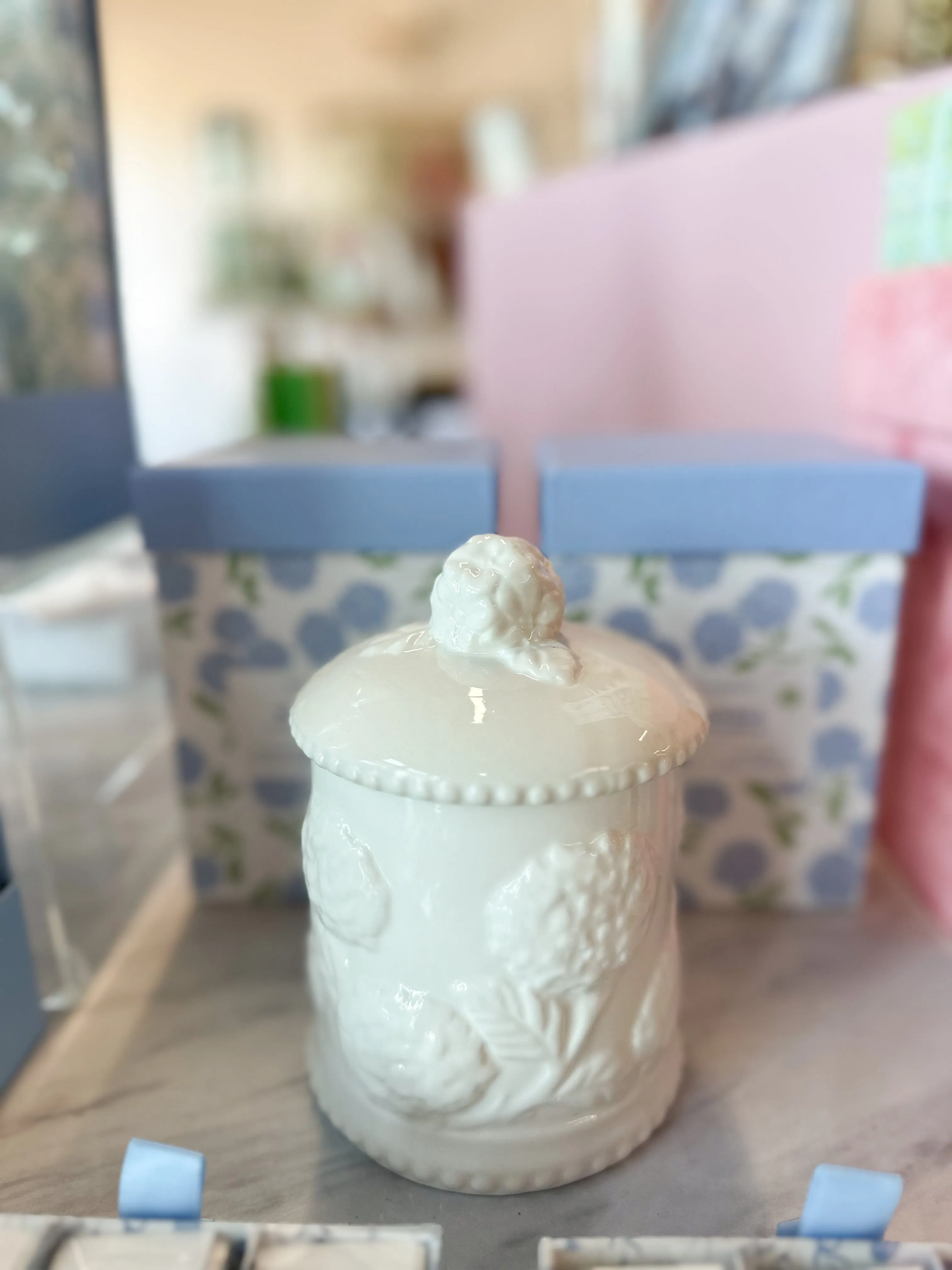 Hydrangea Candle Gift Box
