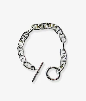 INTERIM/TAXCO SILVER SMALL ANCHOR BRACELET (SILVER-AS)