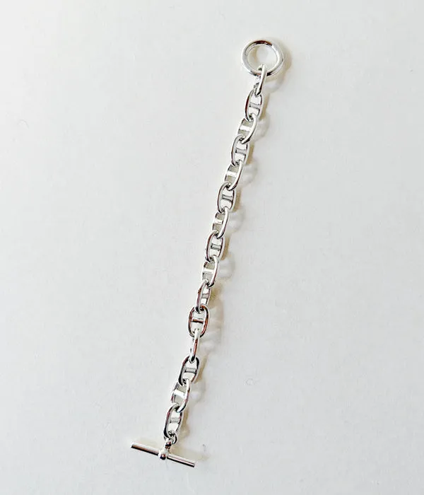 INTERIM/TAXCO SILVER SMALL ANCHOR BRACELET (SILVER-AS)