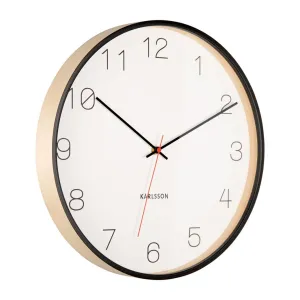 Joy Wall Clock - Black (40cm)