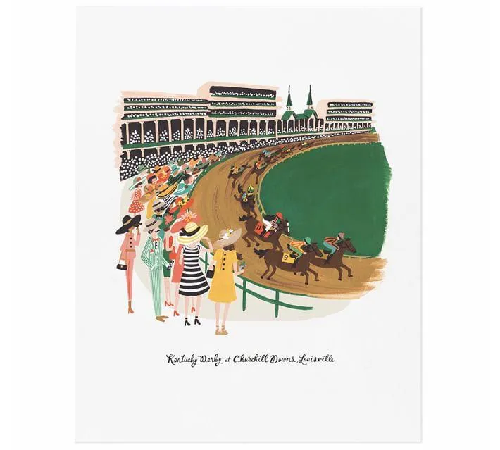 Kentucky Derby 11X14 Print