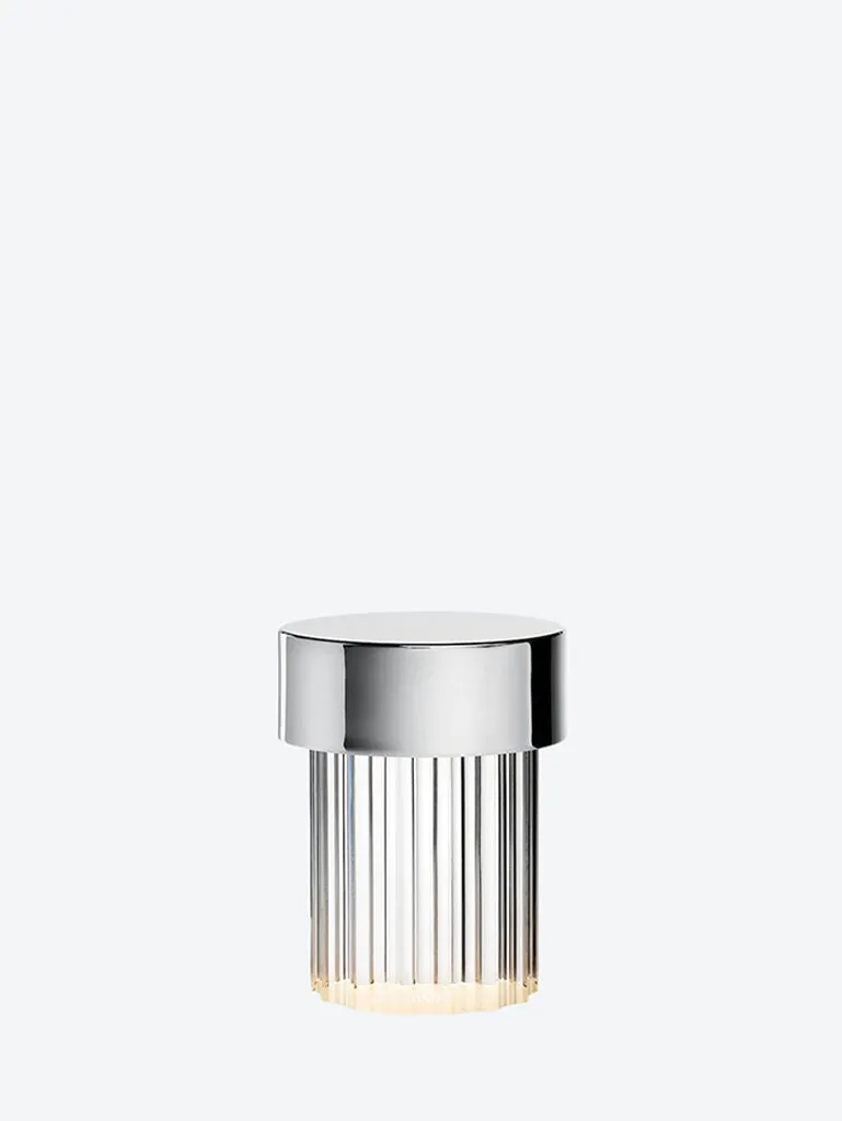 Last Order Fluted Table Lamp Inox