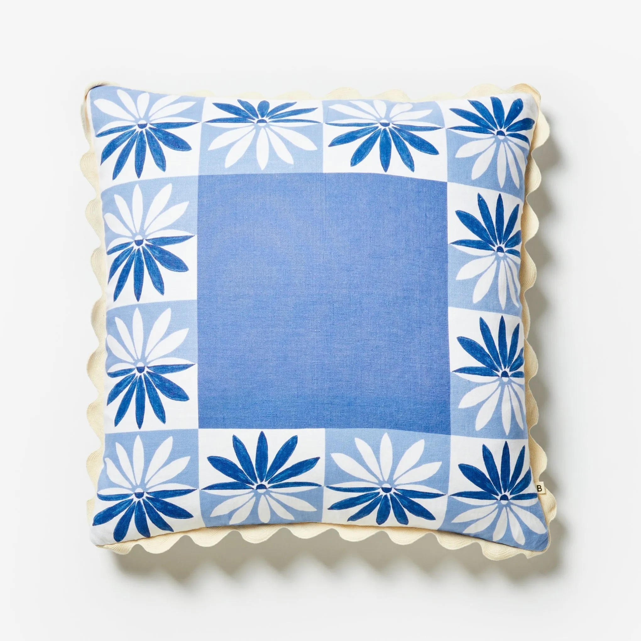 Love-In-A-Mist Linen Cushion