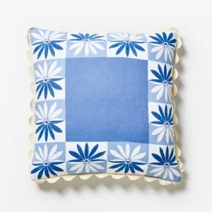 Love-In-A-Mist Linen Cushion