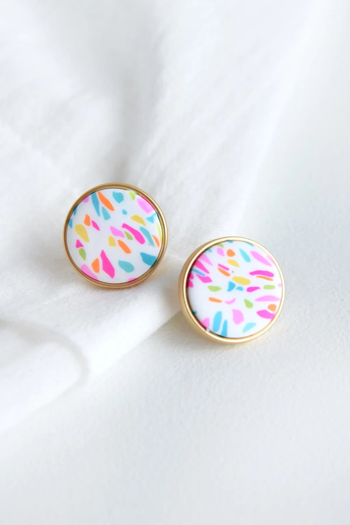 MAVERY STUD EARRINGS -MULTI
