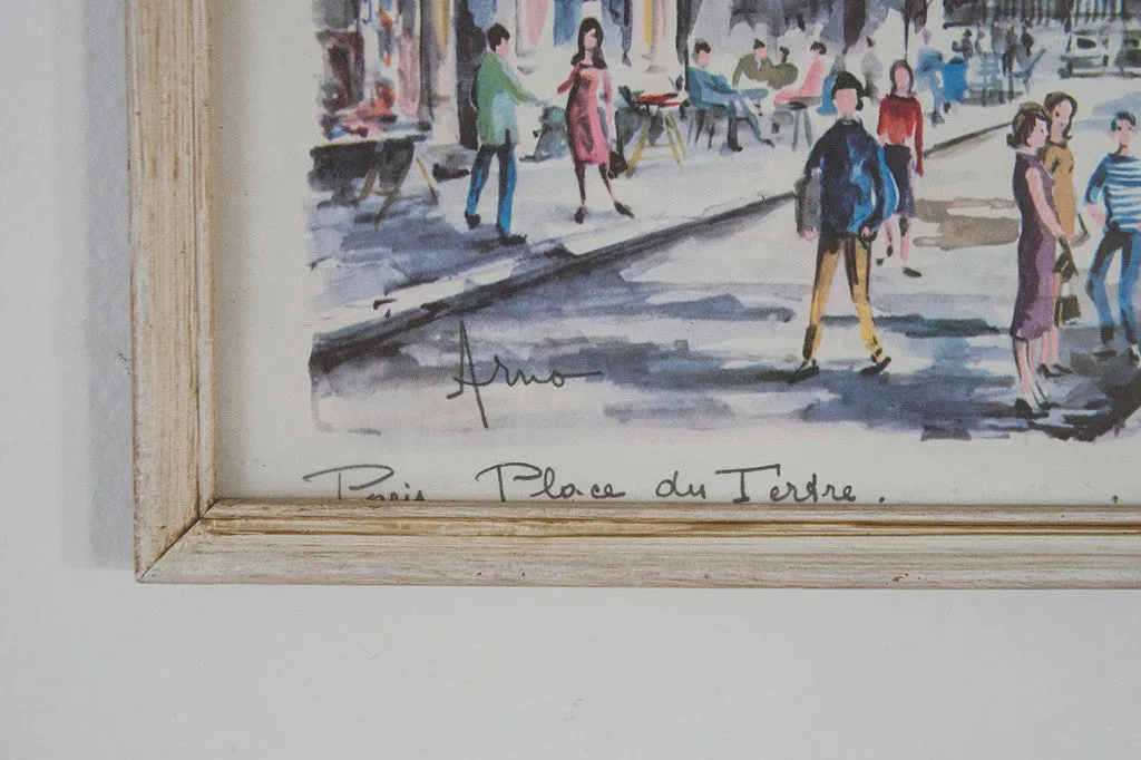 MCM French Watercolor Prints