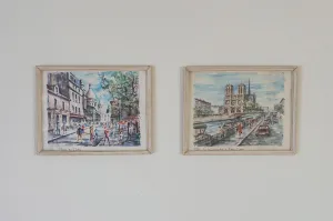 MCM French Watercolor Prints