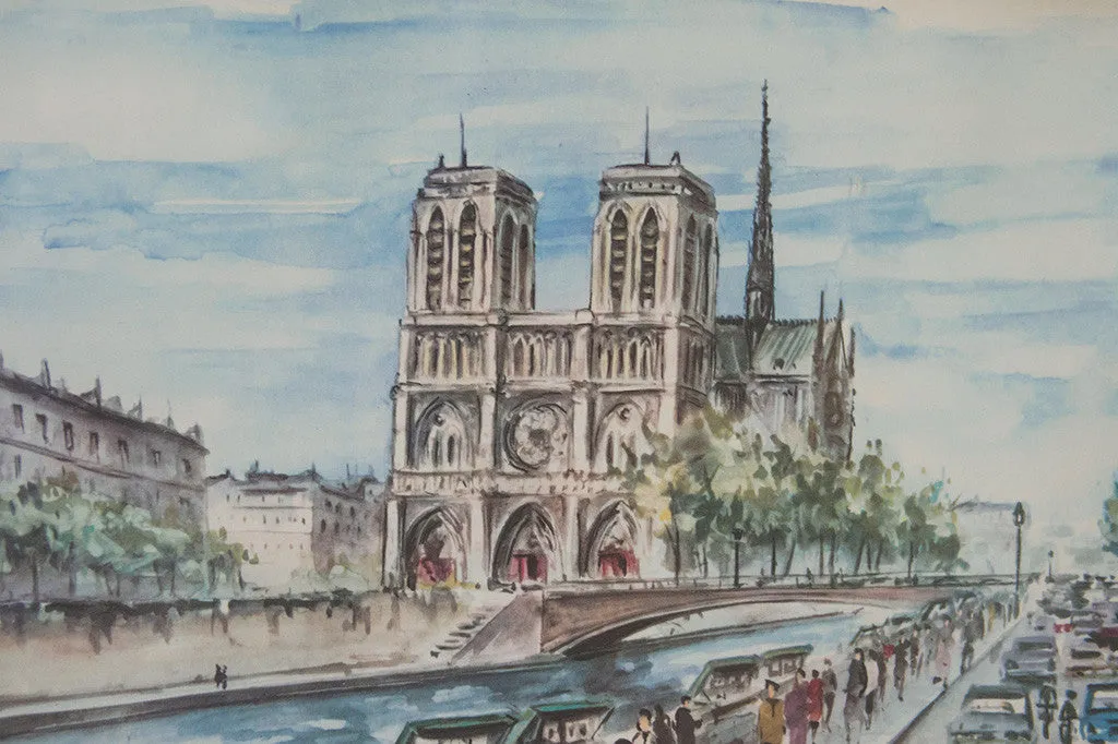MCM French Watercolor Prints