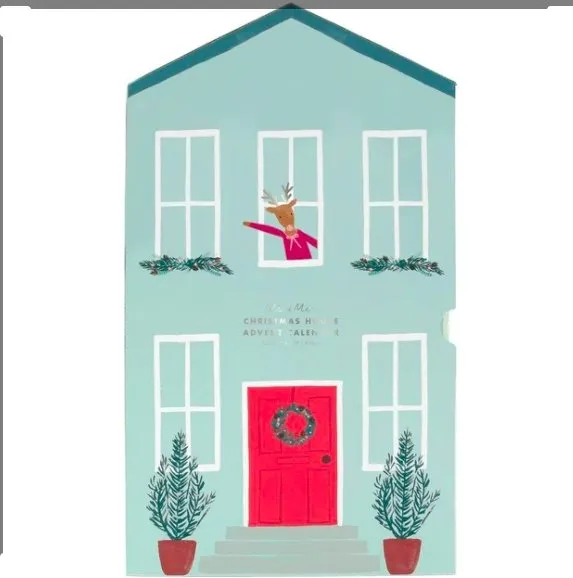 Meri Meri Christmas House Paper Craft Advent Calendar