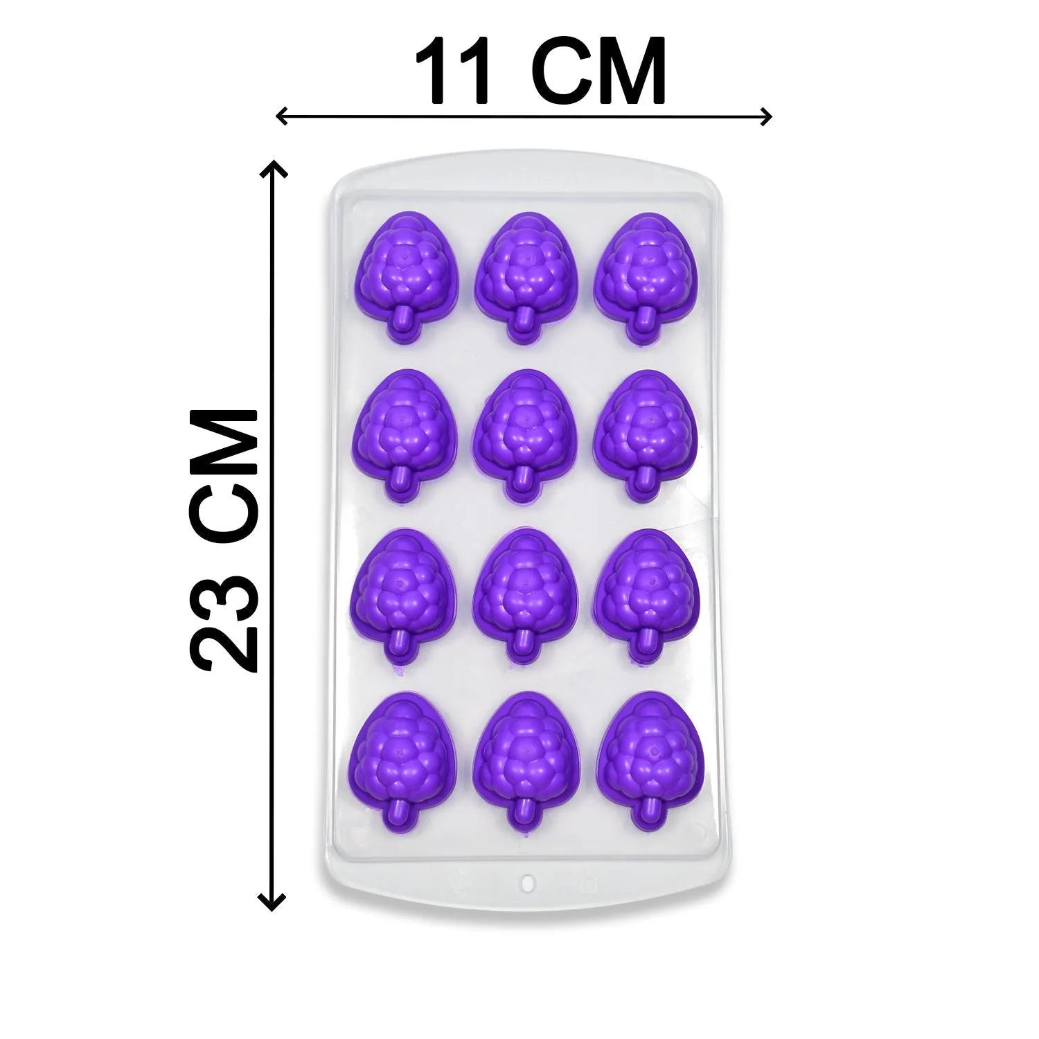 Mix design Ice Trays with Lid for Freezer with Easy to Release Flexible Silicone shape ice cavity.