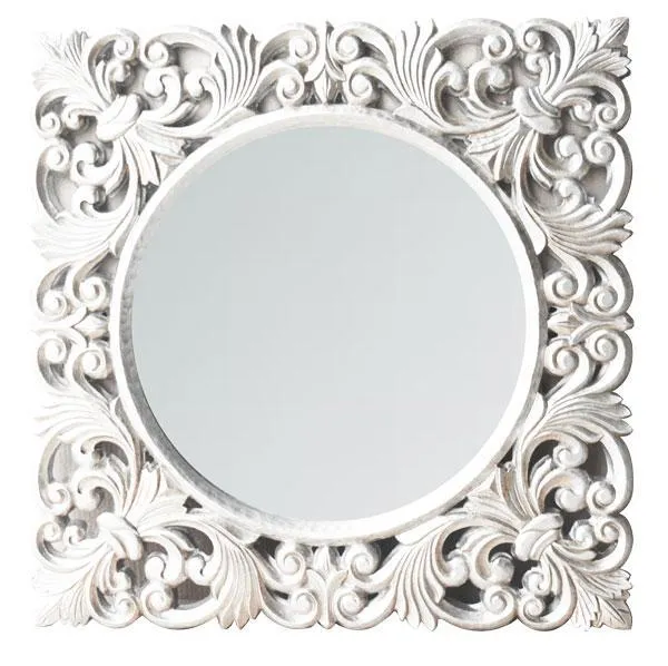 Pasha Mirror Gloss White