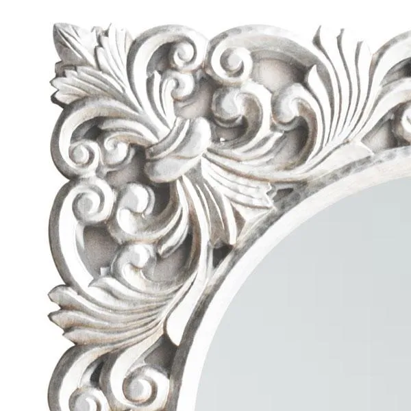 Pasha Mirror Gloss White