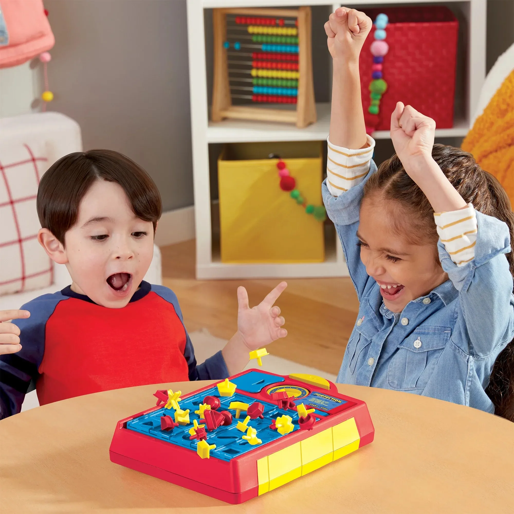 Perfection Kids Board Game, Back to School, Memory Games for Preschoolers, Christmas Gifts for Kids, Ages 5 