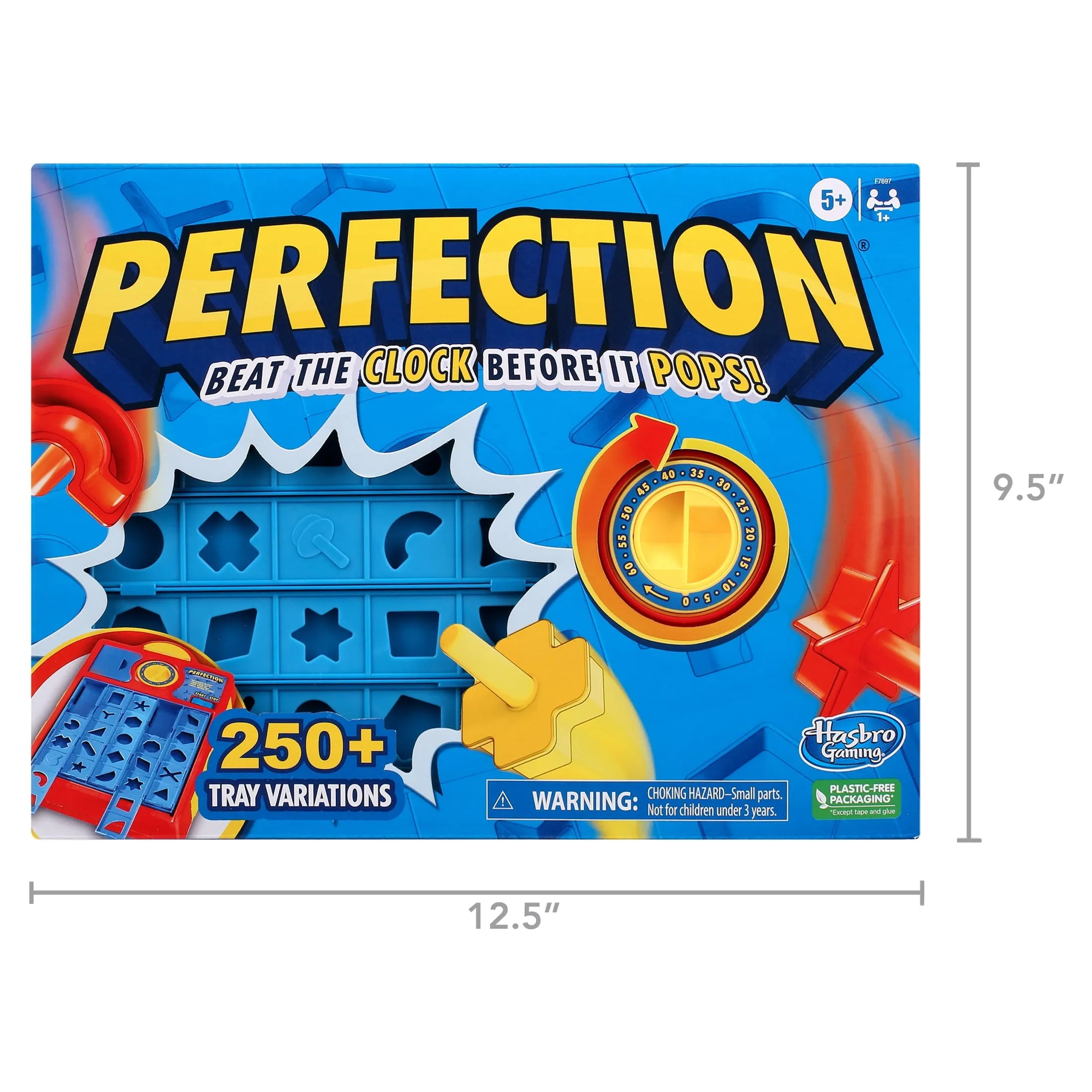 Perfection Kids Board Game, Back to School, Memory Games for Preschoolers, Christmas Gifts for Kids, Ages 5 