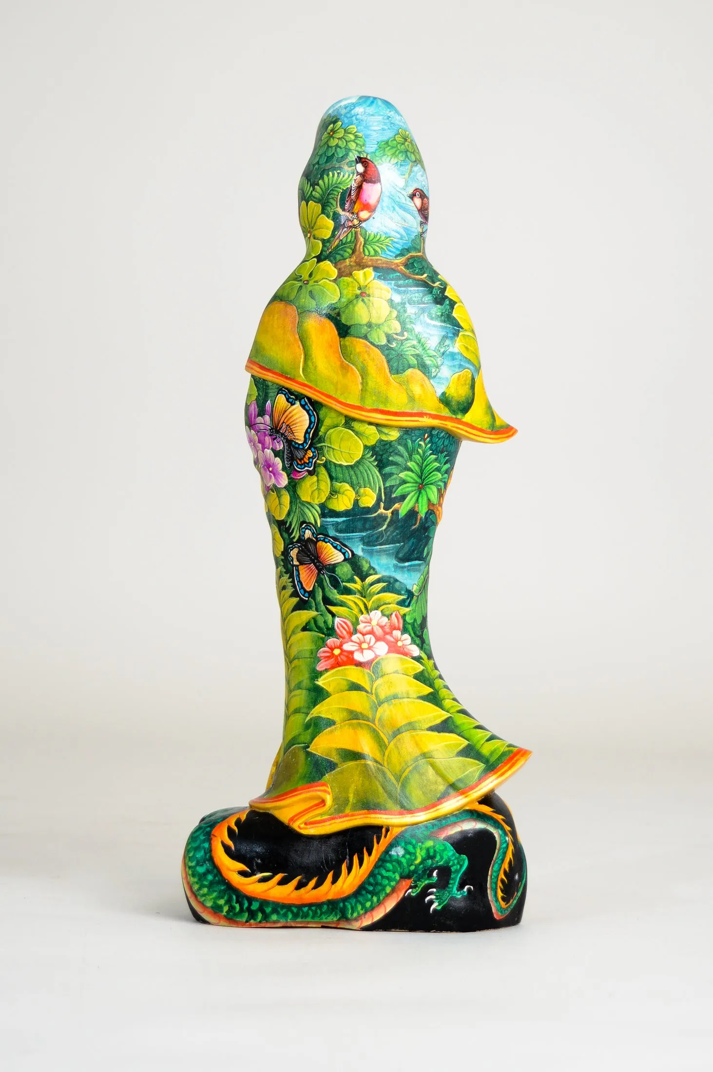 Quan Yin Hand Painted Goddess