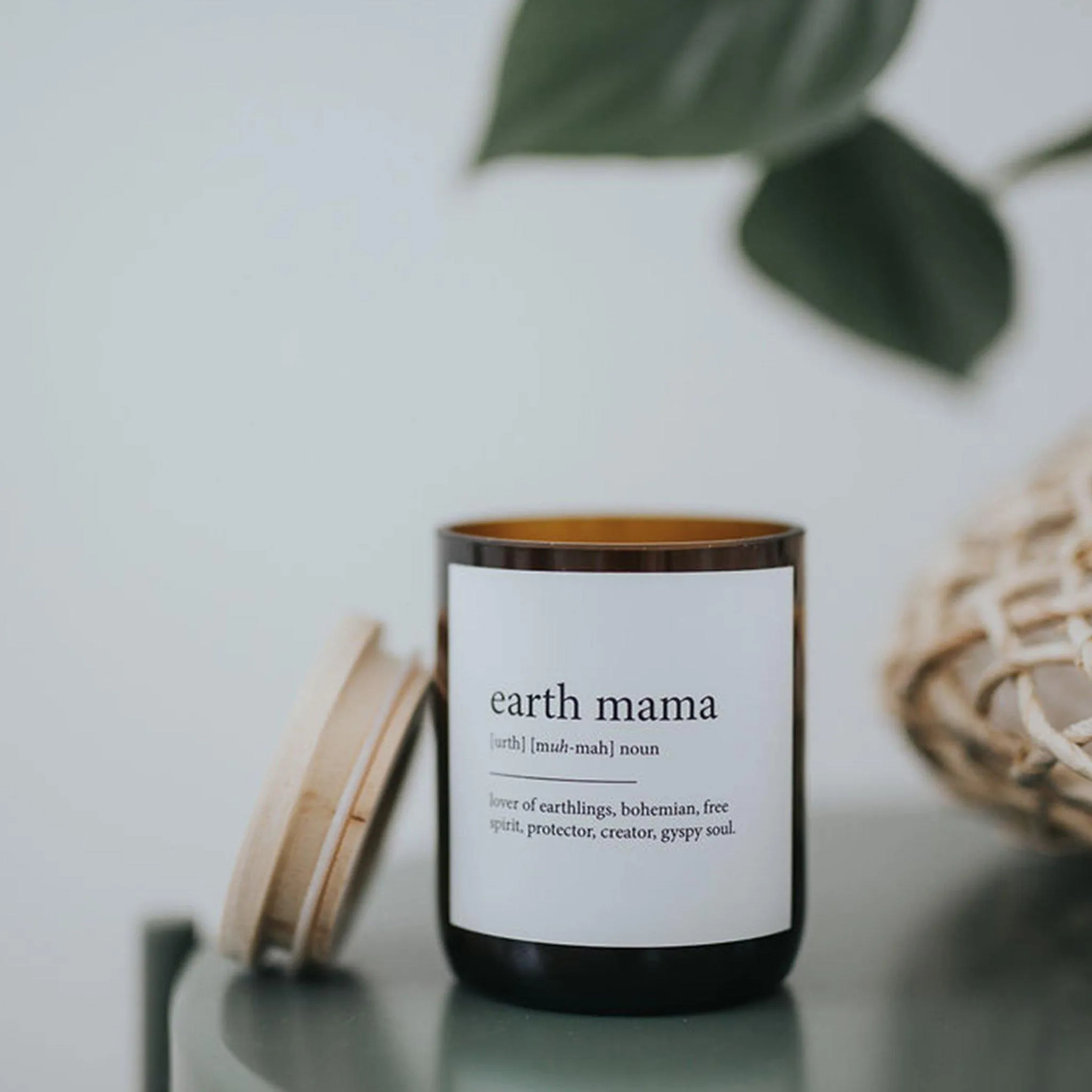 "Earth Mama" Dictionary Candle