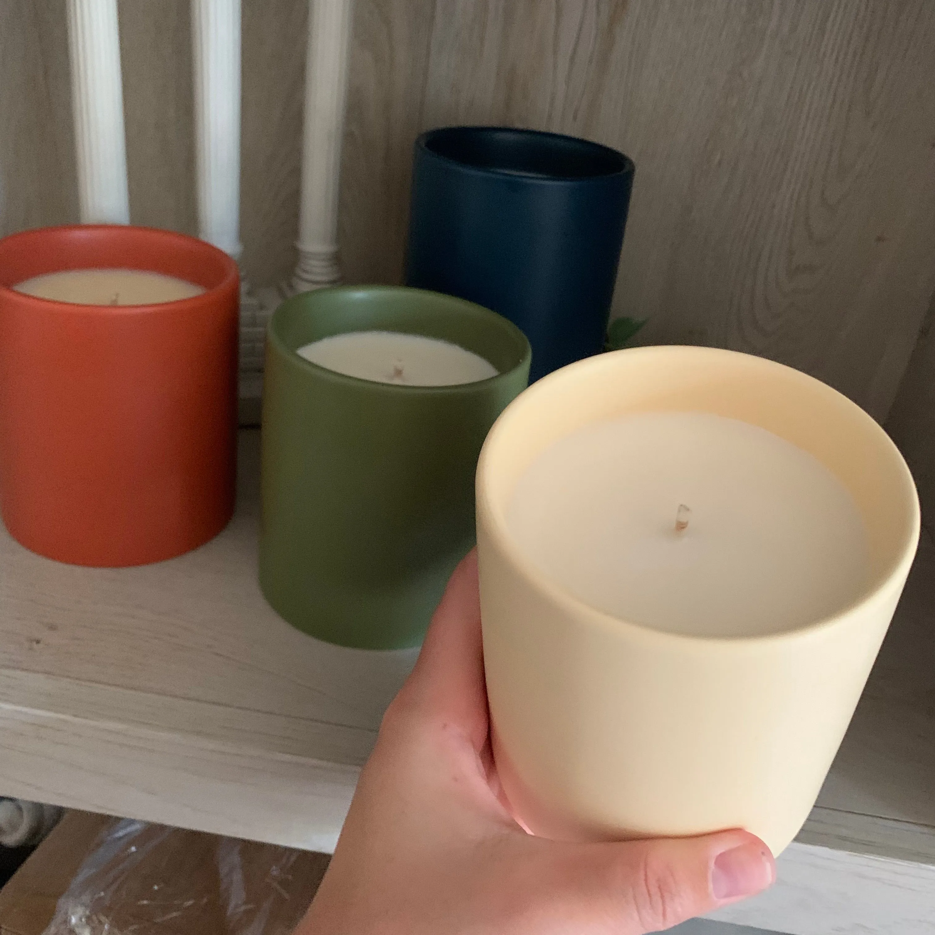 "Sage" Ceramic Jar Soy Candle - Choose your scent!