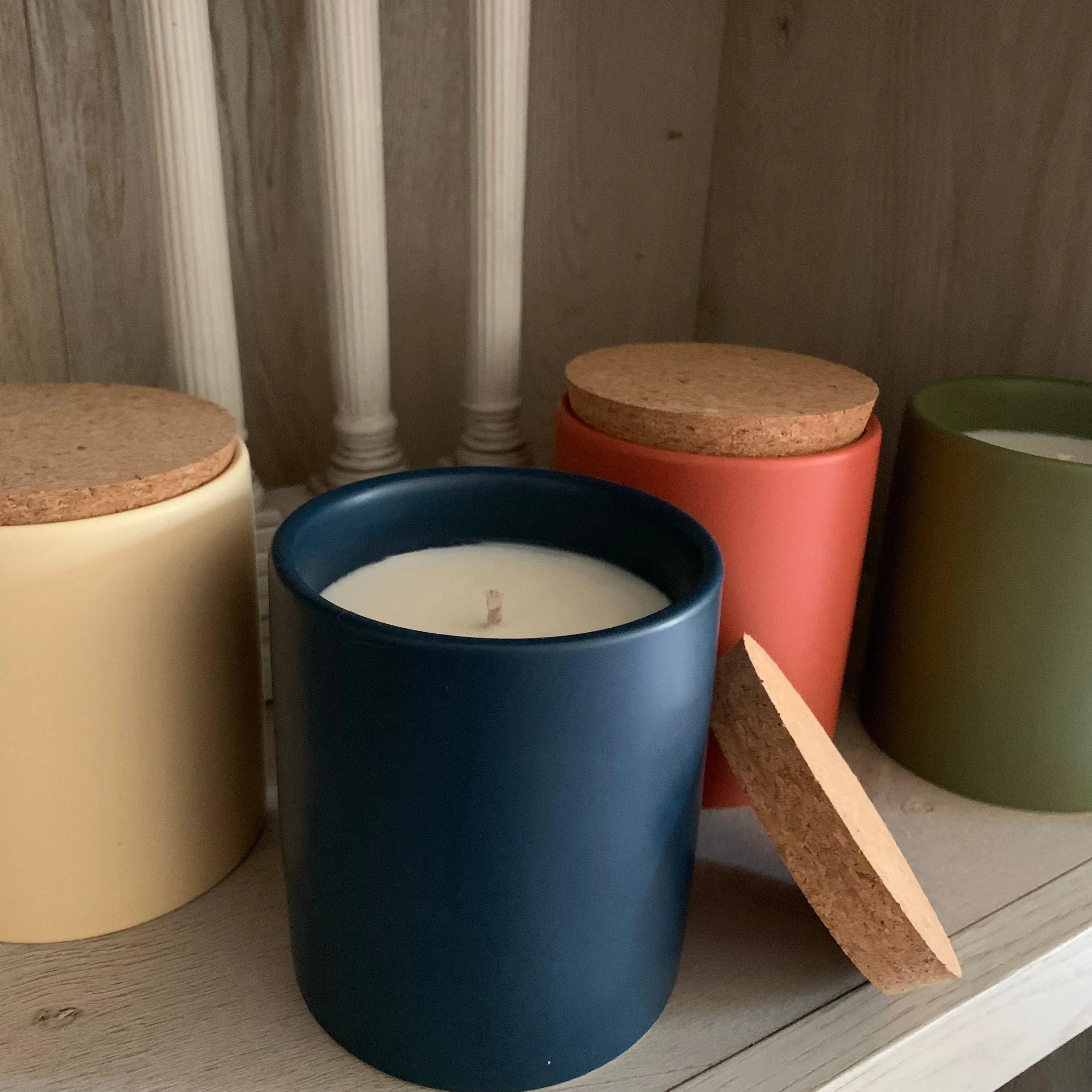 "Sage" Ceramic Jar Soy Candle - Choose your scent!