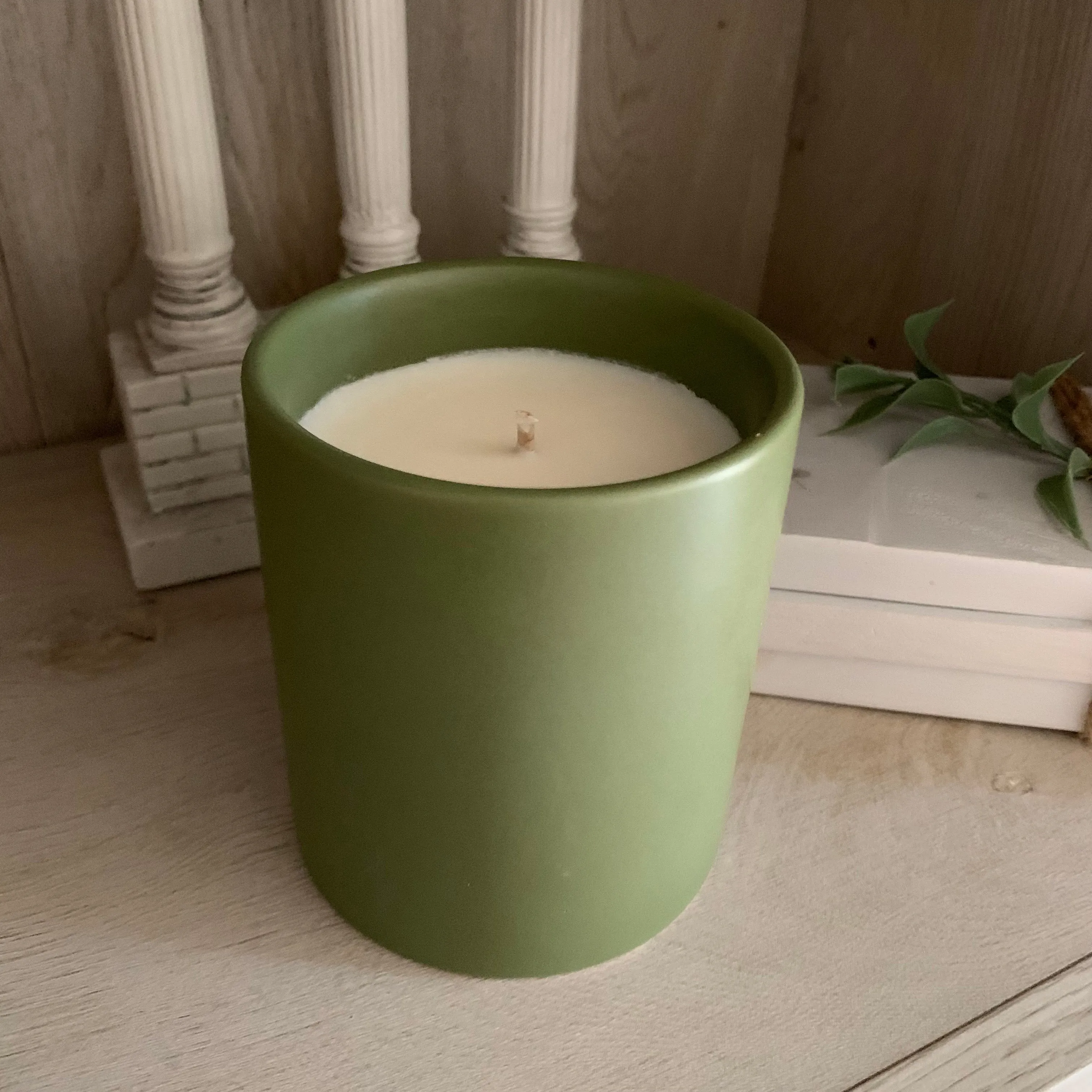 "Sage" Ceramic Jar Soy Candle - Choose your scent!