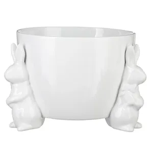 Raz Imports Storybook Spring 8.5" Bunny Footed Planter