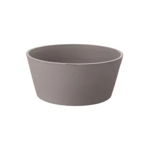 Regency International Fiber Resin Poured Cement Low Planter 15.75" x 7"T