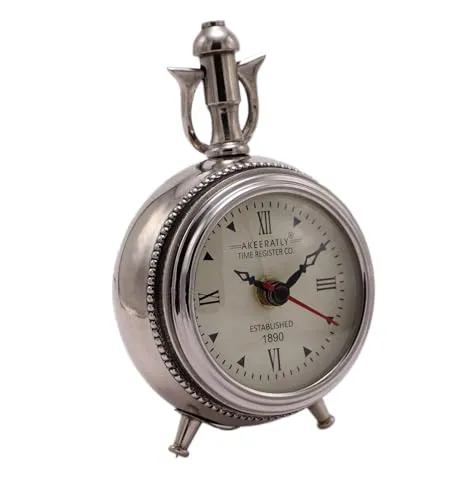 Roomattic 3 Inch Stunning Desk Clock Aluminium Table Clock