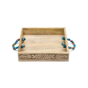 Sari Mango Serving Tray Square
