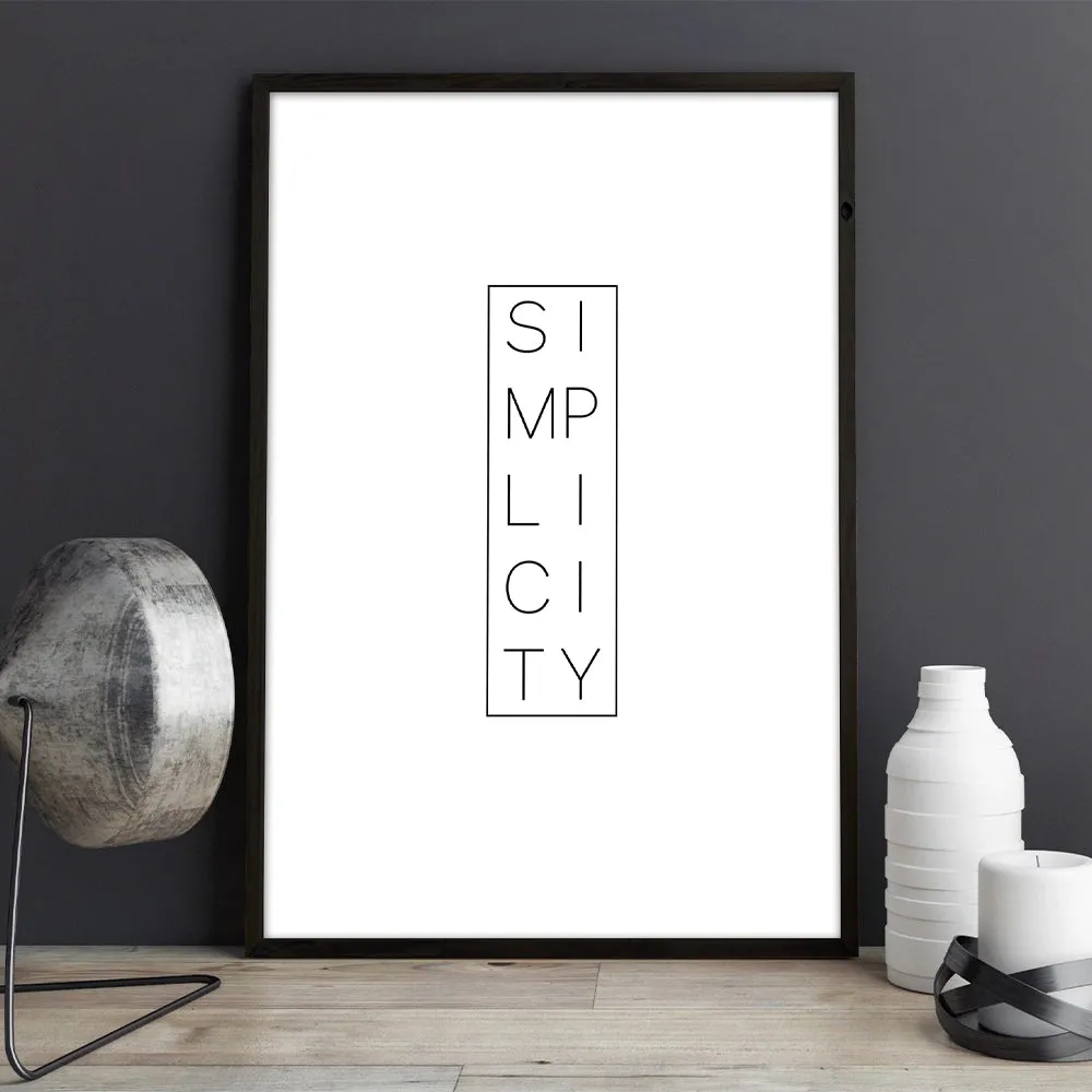 Simplicity Minimal