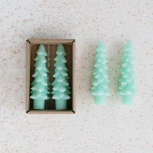 Small Tree Taper Candle | 2 Pack (Mint)