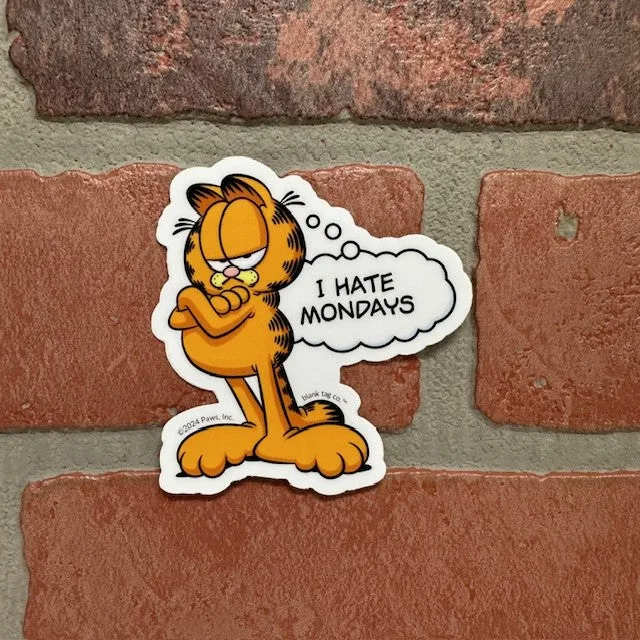 Sticker - Garfield I Hate Mondays