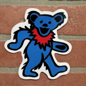 Sticker - Grateful Dead Bear -Blue