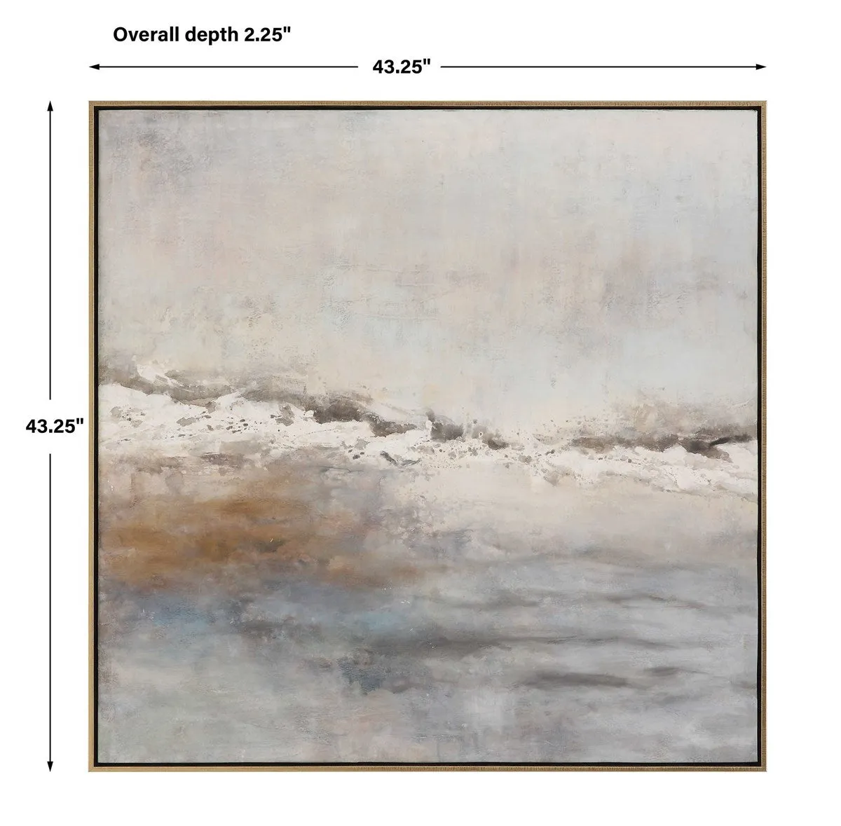 Storm Clouds- Framed Canvas