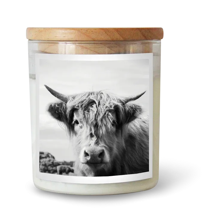 The Highland Cow Candle