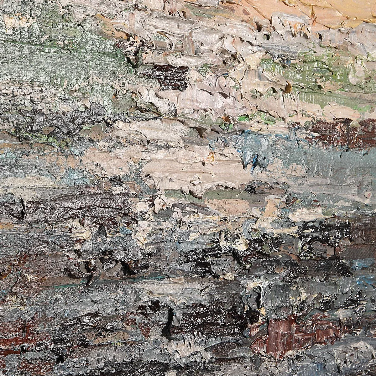 Tides- Framed Canvas