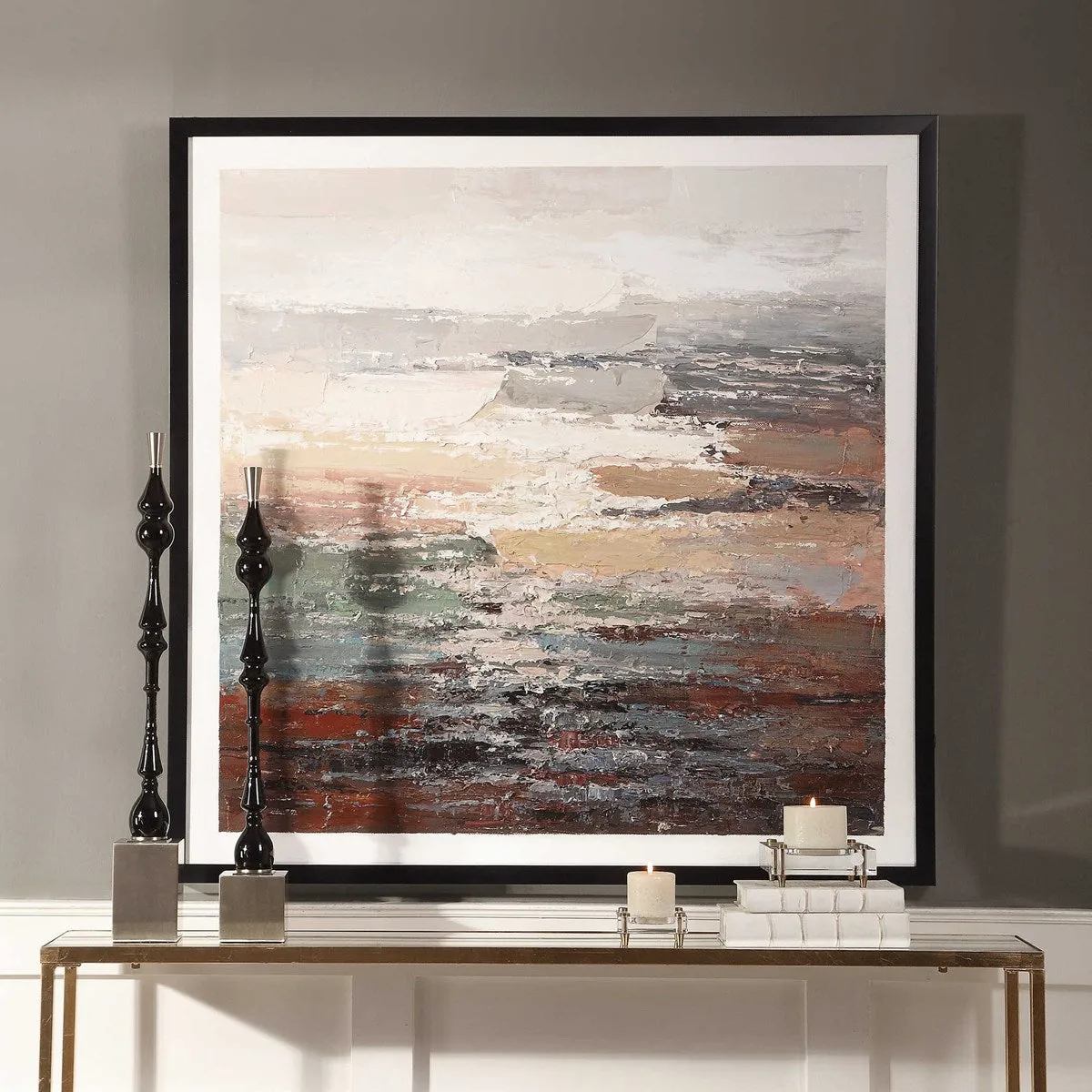 Tides- Framed Canvas