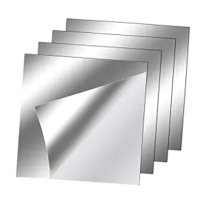 TOG 4 Pieces Wall Stickers Mirror Wall Mirror Tiles Sticky for Background Gym 20cmx20cm'|Home & Garden| Home Decor| Decals, Stickers & Vinyl Art'