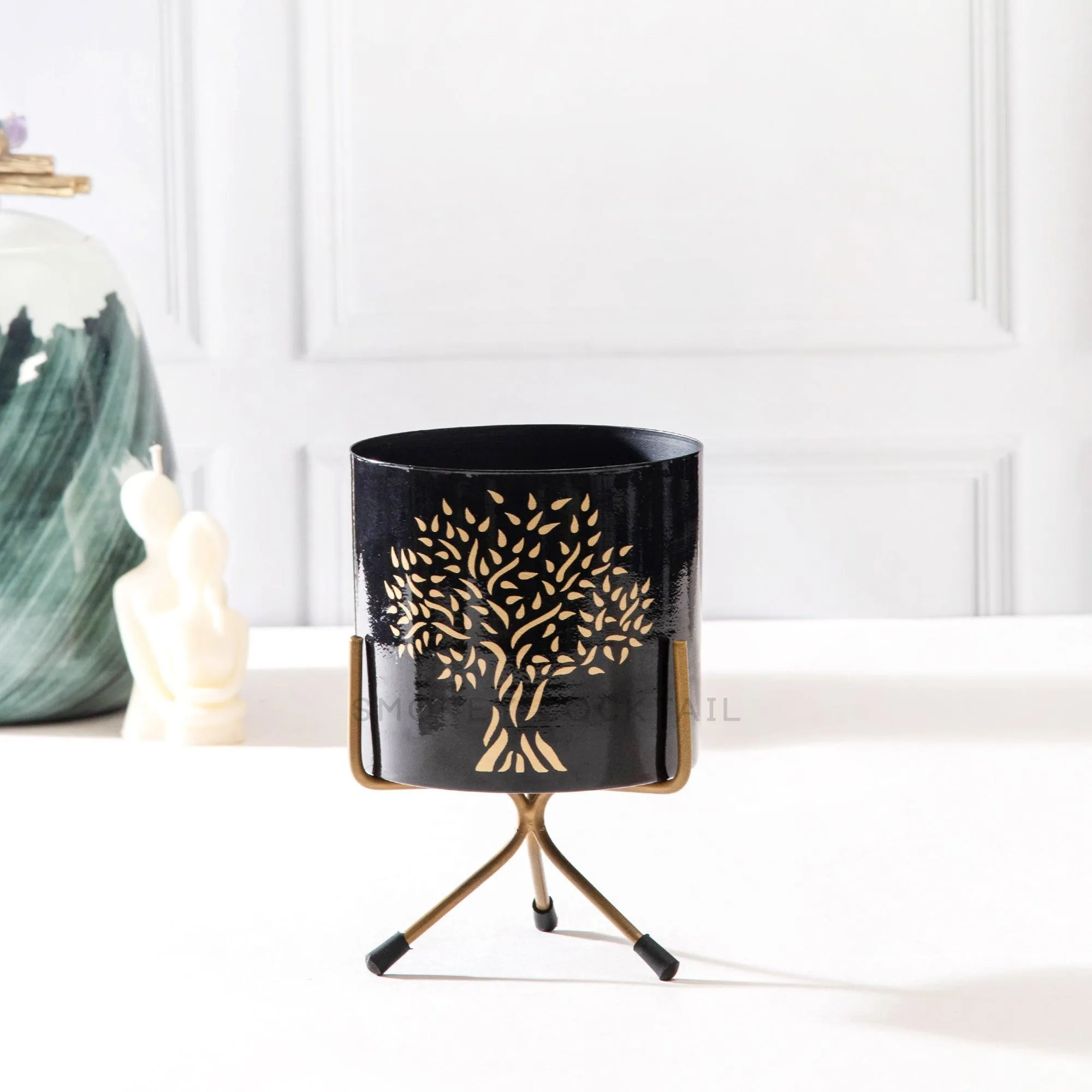 Tree Design Planter - Set Of 2