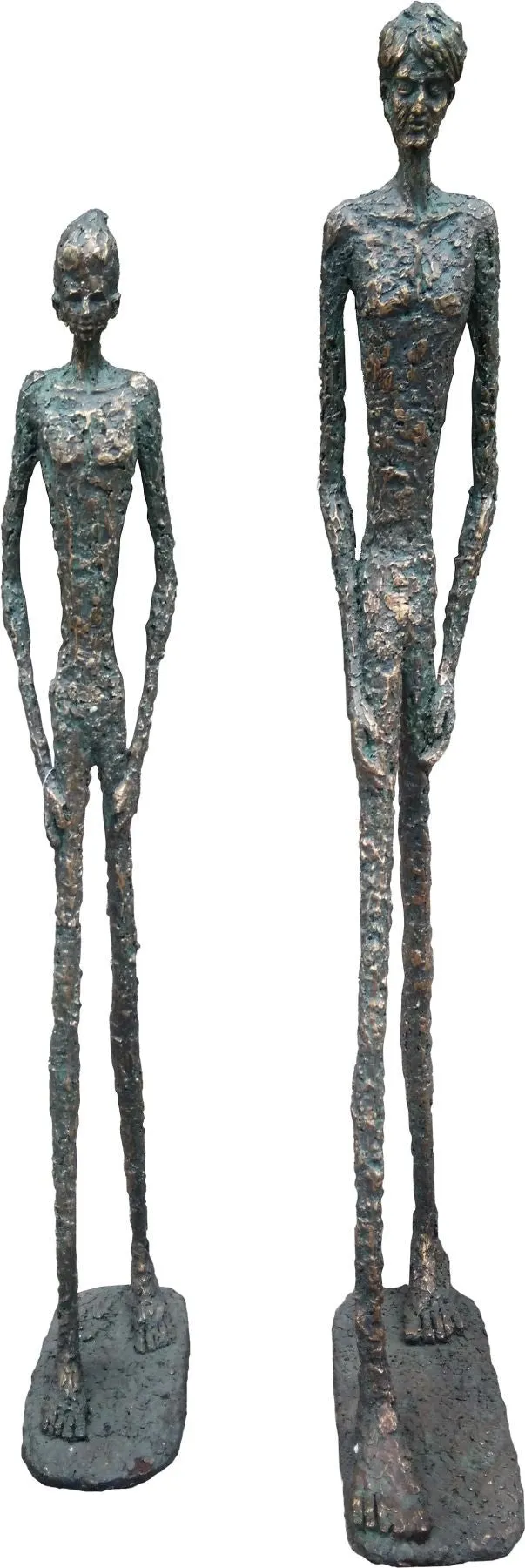 Two Friends Sculptures Set Of 2