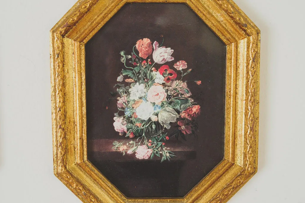 Vintage Italian Floral Prints