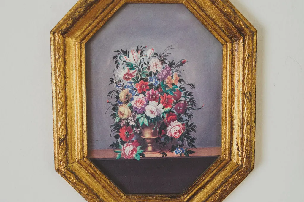 Vintage Italian Floral Prints