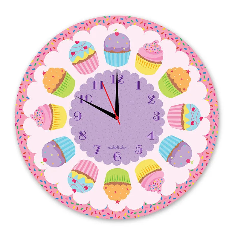 Wall Clock <br> Cupcake