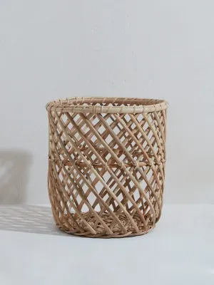 Westside Home Natural Cylindrical Planter-Large