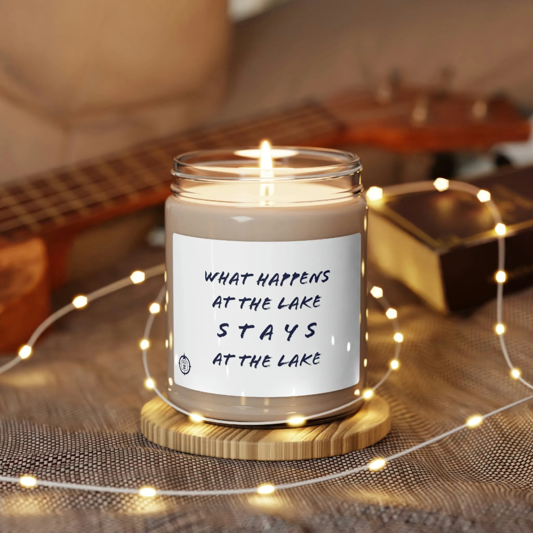 What Happens At The Lake  - Scented Soy Candle, 9oz