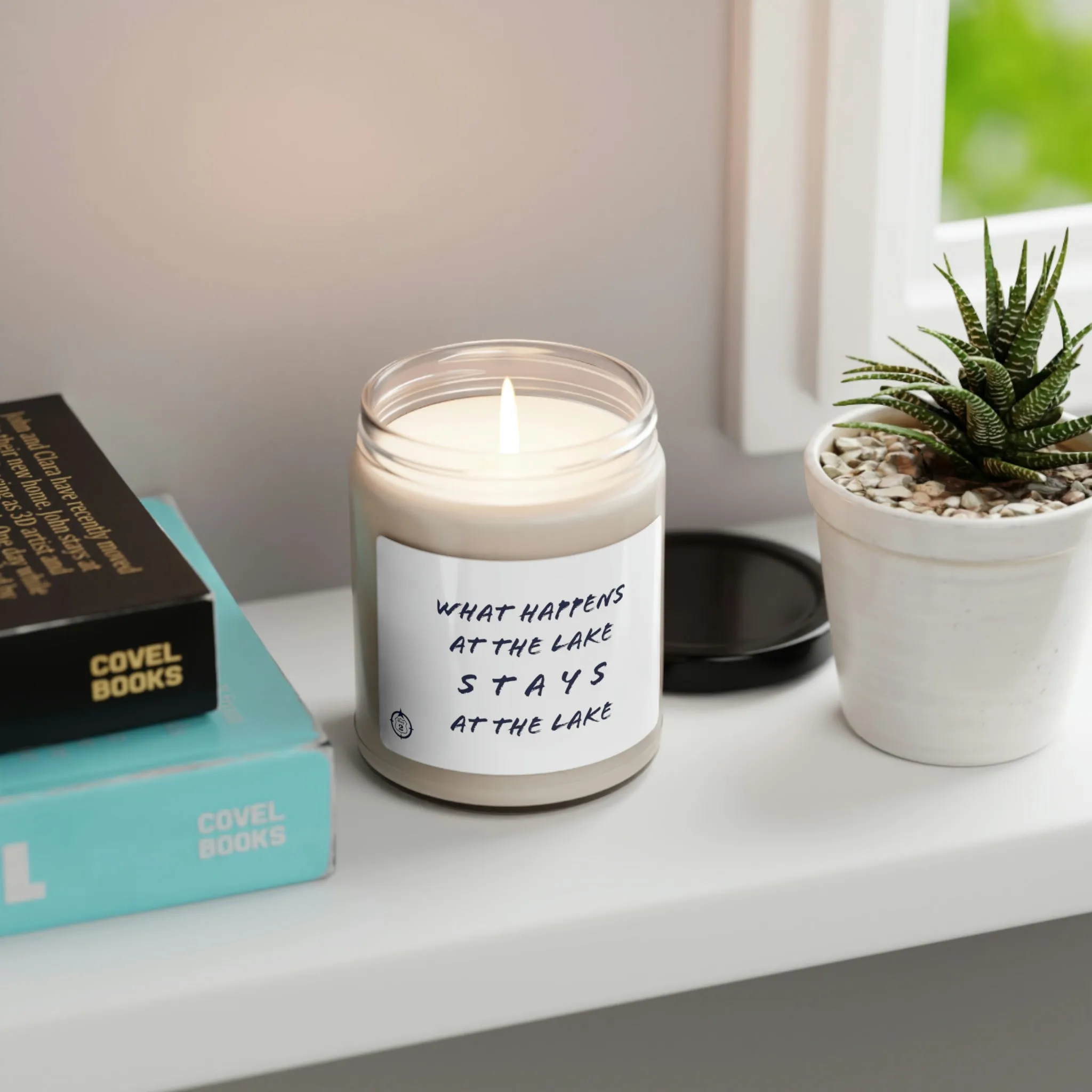 What Happens At The Lake  - Scented Soy Candle, 9oz