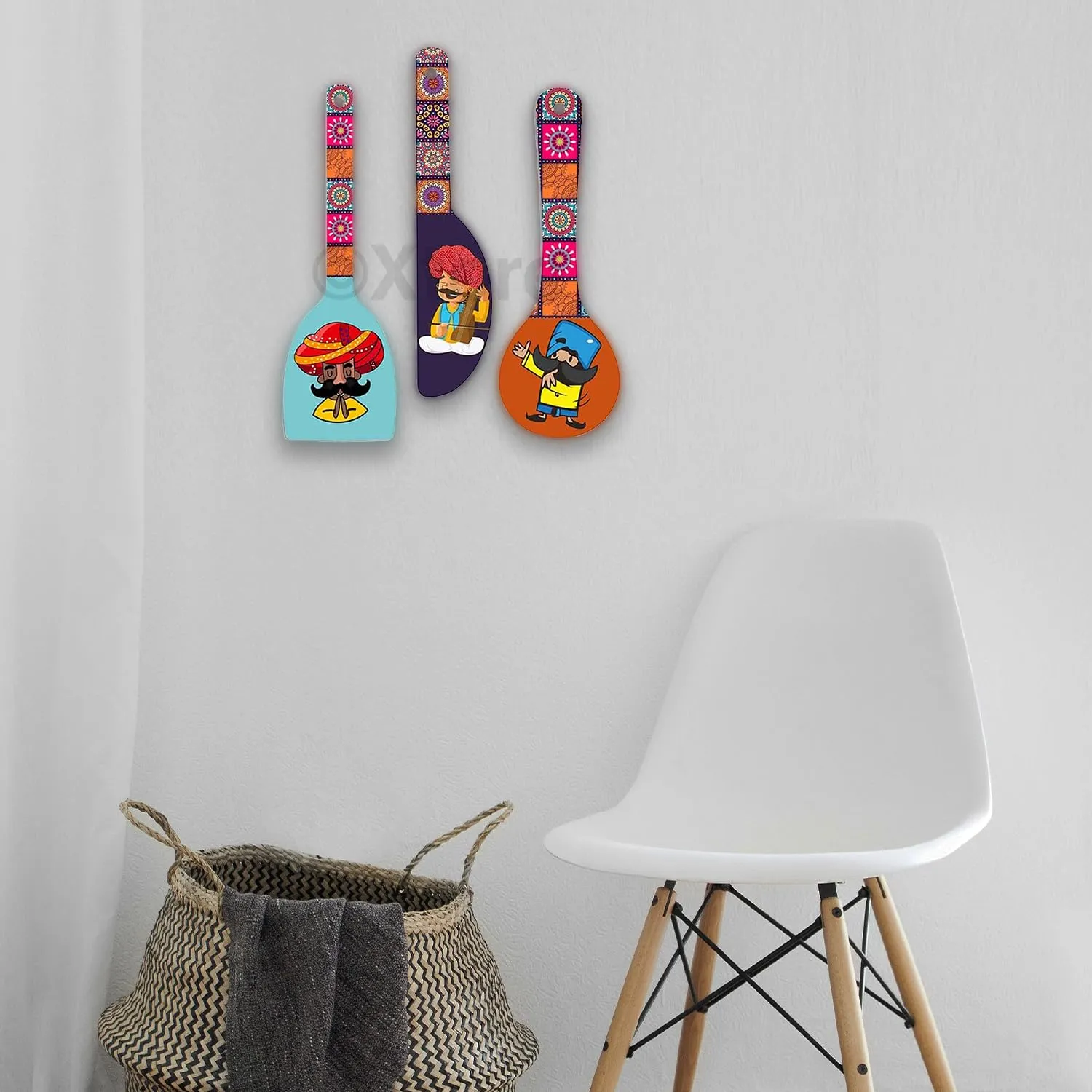 Xtore Decorative Wall Art MDF Wooden Wall Hanger for Living Room | Bedroom | Office | Kitchen | Home Decor - (XT130)