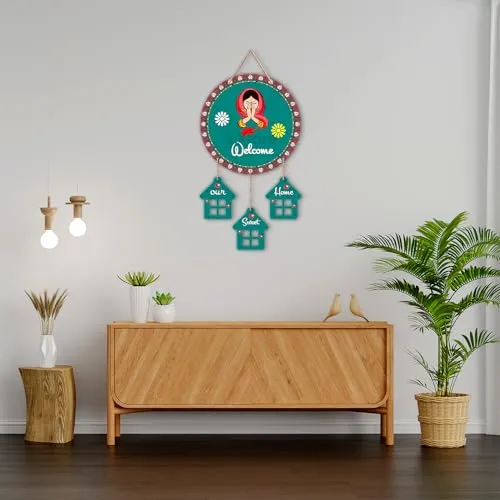 Xtore Decorative Wall Art MDF Wooden Wall Hanger for Living Room | Bedroom | Office | Kitchen | Home Decor - (XT132)