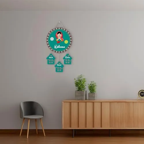 Xtore Decorative Wall Art MDF Wooden Wall Hanger for Living Room | Bedroom | Office | Kitchen | Home Decor - (XT132)