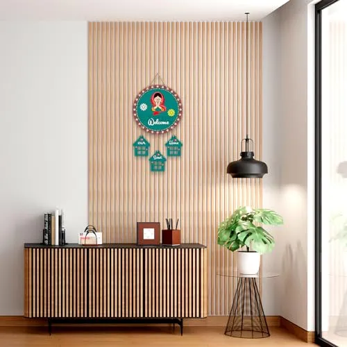 Xtore Decorative Wall Art MDF Wooden Wall Hanger for Living Room | Bedroom | Office | Kitchen | Home Decor - (XT132)
