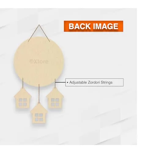 Xtore Decorative Wall Art MDF Wooden Wall Hanger for Living Room | Bedroom | Office | Kitchen | Home Decor - (XT132)